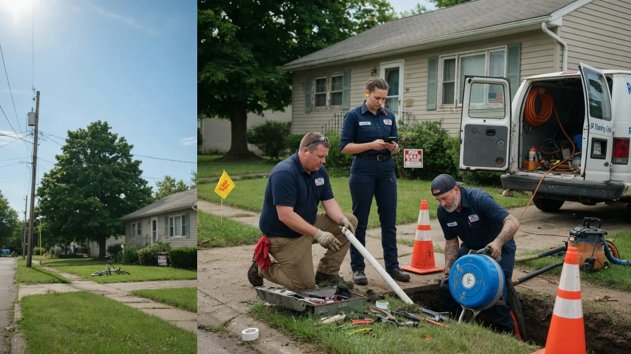 Sewer Line Repair in Oakdale, PA near me